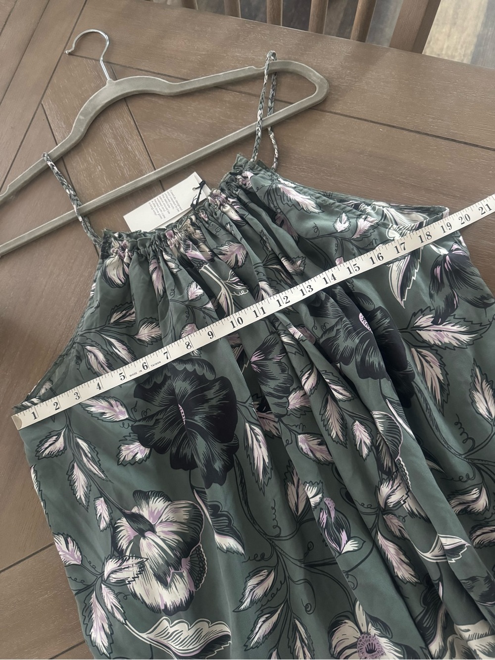 Unsubscribed 100% Silk Floral Maxi Dress - Picture 14 of 15